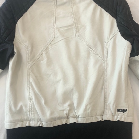 FOX Racing Moto Leather Jacket - NEVER worn/w Tags - Picture 8 of 8